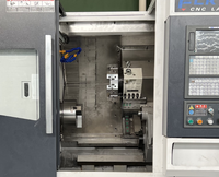 Tour CNC horizontal robuste CK6140 à broche unique, banc plat, taille personnalisée, système GSK