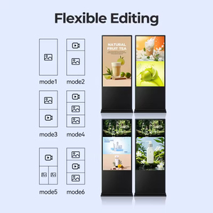Business Indoor Large <strong>LCD</strong> Digital Signage Advertising Monitor Stand Touch Screen for Retail Store Elevator Animation <strong>Support</strong> - Product Image 5
