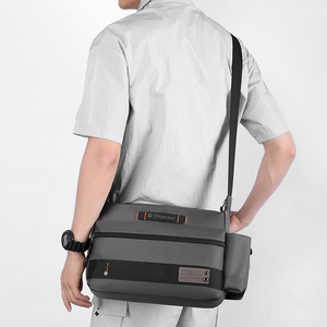 Custom Logo Running Waist Bag Outdoor Sports Fitness Sling Bag Waterproof Chest Shoulder Crossbody Bag Multipockets Fanny Pack - Product Image 5