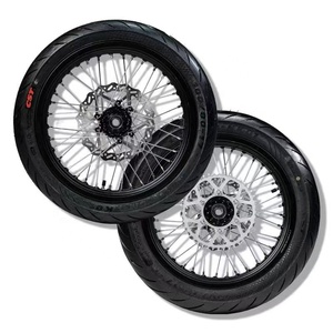 Juego de Ruedas Supermoto de 17 Pulgadas para Sur-Ron Light Bee Ultra Bee Talaria Sting, Buje CNC Delantero y Trasero, Kit de Actualización para Motocicleta Todoterreno - Product Image 3