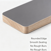 Indoor Decoration Solid Rubber Wood Board Uniform Matte Color Rubber Wood Timber for Custom Furniture Workshop