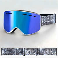 Nouvel Arrivage 2026 – Lunettes de Ski Magnétiques à Vision Large Cylindrique, Double Couche Anti-buée pour Sports d'Hiver en Plein Air