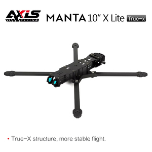 Dron FPV <span class=keywords><strong>Freestyle</strong></span> Axisflying MANTA10 <span class=keywords><strong>Lite</strong></span> de 10 Pulgadas, Kit de Marco True X, Distancia Entre Ejes de 402 mm, Fibra de Carbono T700 Compatible - Product Image 2
