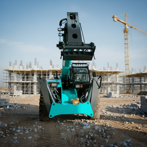 फार्म टेलीहैंडलर 3/3.5/4/5 टन टेलीस्कोपिक फोर्कलिफ्ट 7/10/14/18 मीटर लिफ्ट ऊंचाई - Product Image 1