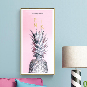 Nhà Máy Bán buôn tường nghệ thuật và bức tranh hoa vẫn còn sống hình ảnh màu xanh lá cây thực vật vải in cho trang trí nội thất - Product Image 2