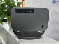 Nouveau projecteur LED intelligent P20 Android 13.0 WiFi 6 Full HD 1080P 4K avec mise au point automatique, portable, 350 lumens, haut-parleurs intégrés pour la maison