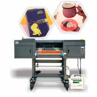 2023 UV DTF imprimante rouleau à rouleau, impression de Film, étiquettes d'impression autocollants Machine métal Uv Dtf 2 en 1 Uv Dtf imprimante