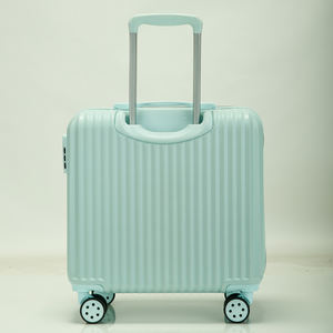 Bagage <span class=keywords><strong>cabine</strong></span> 18 pouces avec roues pivotantes <span class=keywords><strong>Valise</strong></span> de <span class=keywords><strong>cabine</strong></span> Coque rigide Roues roulantes lisses pour sac de voyage léger - Product Image 6