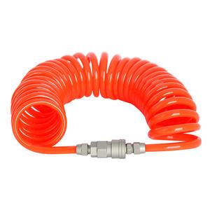 Tuyau d'air à ressort en PU haute pression 8x5mm télescopique en spirale 12x8mm Conduit de compresseur d'air Pièces pneumatiques pour pompe à air - Product Image 5