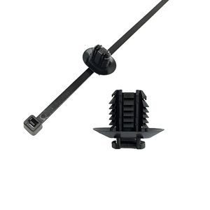 Attaches de fixation en nylon XK11 pour <span class=keywords><strong>sapin</strong></span> de Noël, lot de 2, avec clip pour <span class=keywords><strong>sapin</strong></span> de Noël, pour trou ovale de 6-7*12-13 mm et épaisseur de plaque de 0,5-6 mm - Product Image 2