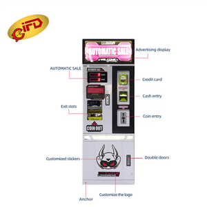 IFD Buena calidad Tarjeta DE CRÉDITO Vending Ticket Redemption Game Máquina de intercambio de monedas - Product Image 5