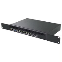 Appareil réseau en rack personnalisé C3758 C3808 C3958 6x1G Ethernet 8x10G SFP+ DDR4 M.2 NVME Pare-feu Routeur Serveur