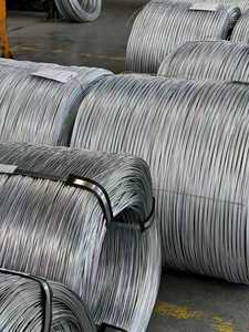 ลวดเหล็กชุบสังกะสีแบบจุ่มร้อน Q195 คาร์บอนต่ำ สำหรับทำตาข่าย  ผิวเรียบ ชั้นสังกะสีสม่ำเสมอ ใช้สำหรับทำตะปู - Product Image 6