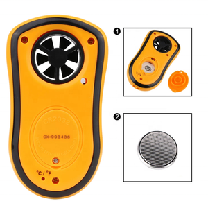 נייד רוח מהירות מד מד רוח כף יד 30 m/s LCD אוויר מהירות טמפרטורת מדידה tester למדוד כלי GM8908 - Product Image 6