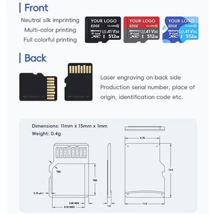 Tarjeta SD de 4GB para Cámara, Reproductor de Música, Cámara de Coche, Dron, Tarjeta de Memoria de 64GB 4K para Alta Resistencia, Tarjeta SD TF de 128GB para Juegos - Product Image 3