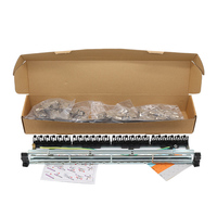 Panel de conexión RJ45 de red Gigabit integrado con módulos Cat6 blindados y piezas de telecomunicaciones de tipo terminal