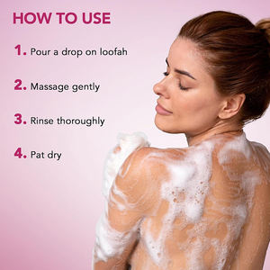 Gel Douche Quotidien Haardy pour Hommes et Femmes - Gel Douche Hydratant aux Acides Aminés, Savon Corporel pour Peaux Sèches et Sensibles - Product Image 2