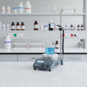 خلاط مغناطيسي حراري 20 لتر للمختبرات 340 ℃   لوحة عمل 135 مم (5 بوصة) - Product Image 1