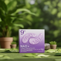Numbuzin NAD+ Collagen Patchs pour le contour des yeux 5EA Masque anti-âge pour les cernes, les poches et les ridules