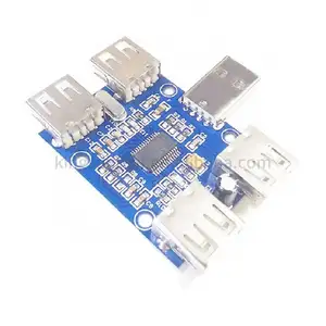 Dc 5V Hub Usb 2.0 Usb Splitter Hub Concentrator 4 Female Uitbreidingsbord Module Vier Usb-Uitbreidingsinterface