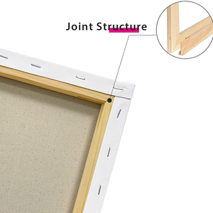 <span class=keywords><strong>Tela</strong></span> Bianca <span class=keywords><strong>per</strong></span> Artisti di Grandi Dimensioni in Cotone con Tripla Preparazione, Intelaia - Product Image 4