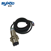 Sensor Fotoelektrik Retro-reflektif Syivbo E18-R2NA M18 Jangkauan Maks 2m DC10-30V NPN NO IP67