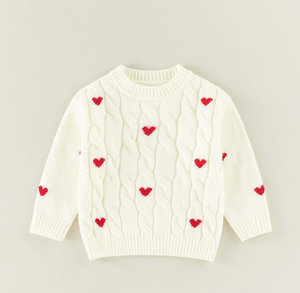 Pull à col rond pour enfants, filles, garçons, bébés, style coréen, <span class=keywords><strong>cardigan</strong></span>, hiver 2023, traitement doux, épaisseur ordinaire - Product Image 2