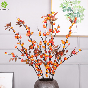 JWG2027 Frutos Artificiales Rojos, Flores de Plástico para Decoración del Hogar, Celebraciones y Festivales - Product Image 4