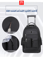 Sac de voyage multifonctionnel en toile imperméable anti-éclaboussures avec compartiments superposés, idéal été comme hiver, 20-35L, avec ceinture à coussin d'air – Nouvelle collection tendance