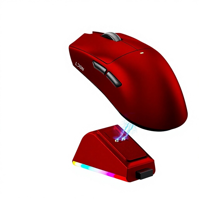 LDON V3PRO Wireless Gaming Mouse PAW3311 Sensor 12000 DPI RGB Rechargeable Ergonomic Both Hands Programmable Computer Laptop