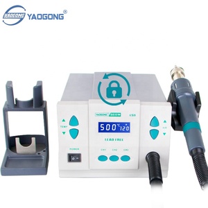 <span class=keywords><strong>Pistola</strong></span> de Aire Caliente Digital 861DW de Alta Potencia 1000W con Calentamiento Rápido y Apagado Automático, Estación de Retrabajo SMD para Reparación de PCB de Teléfonos Móviles, Precio de Fábrica - Product Image 6