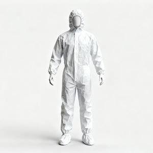 Factory <strong>Supply</strong> Type Sms Disposable Clothing Cleanroom Paint <strong>Suit</strong> Coverall - Product Image 6