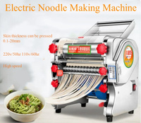 220v/110v électrique en acier inoxydable petites nouilles faisant la Machine presse à pâte commerciale fabricant de pâtes