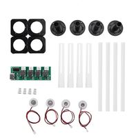 Module d'humidificateur à quatre jets avec interface TYPE-C sans interrupteur, atomiseur ultrasonique, panneau de contrôle d'atomisation DC5V, bricolage
