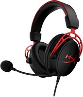 HyperX Cloud Alpha - Gaming Headset dua ruang driver legendaris kenyamanan bingkai aluminium mikrofon yang dapat dilepas