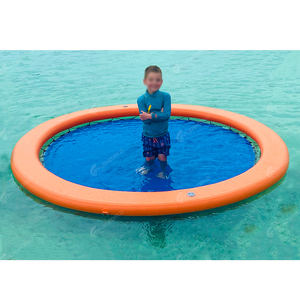 Nuevo Colchón Inflable Redondo para Tomar el <span class=keywords><strong>Sol</strong></span>, Hamaca Flotante para <span class=keywords><strong>Mar</strong></span>, Lago, Piscina Intex, Flotador Inflable para Tomar el <span class=keywords><strong>Sol</strong></span> - Product Image 6