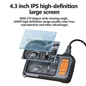 Système de caméra endoscope HD 1080P endoscope automobile portée vidéo caméra d'égout industrielle caméra d'inspection de bâtiment - Product Image 2