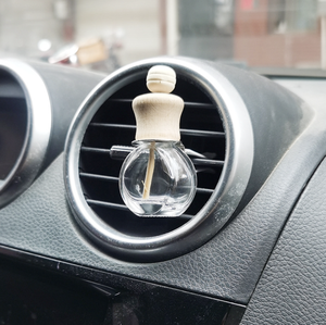 Clipe difusor de ambientador de ar para ventilação de carro de madeira personalizado <span class=keywords><strong>10ml</strong></span> atacado garrafas de vidro perfumadas de madeira <span class=keywords><strong>10ml</strong></span> - Product Image 4