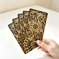 Jeu de 78 cartes de tarot, papier épais 300 g/m², impression d'illustrations personnalisées, estampage à chaud, jeu de divination avec guide