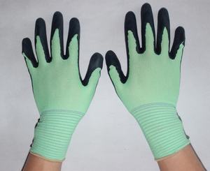 Suncend 13G نايلون بلام طلاء رغوة صغيرة قفازات العمل النتريل - Product Image 6