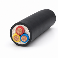 Câble YVF robuste 3 conducteurs 0,6/1 kV, excellente résistance à l'huile pour applications de palans et de machines mobiles 3*16mm²
