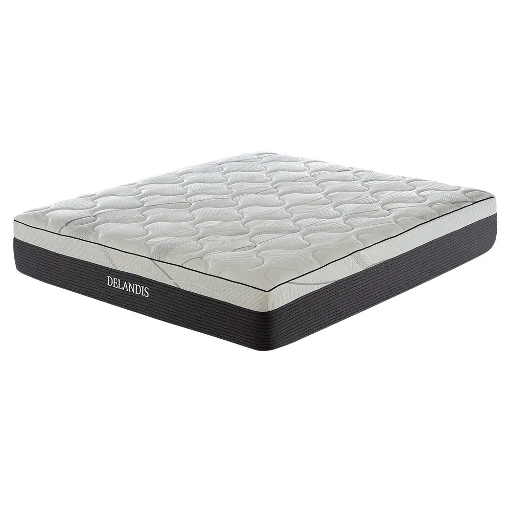 Hôtel moderne luxe style européen 12 pouces queen size matelas en mousse visco gel à mémoire de forme matelas en mousse latex pour bien dormir