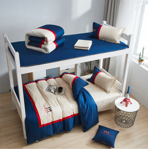 Juego de cama de dormitorio con cuadros franceses 40S 133*72 algodón liso-44/45 "Patchwork <span class=keywords><strong>Remix</strong></span> sábanas - Product Image 6