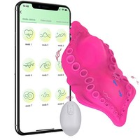 Tragbarer Höschen vibrator mit App & Fernbedienung Schmetterlings vibratoren Klitoris Stimulator Vibrierendes Höschen Sexspielzeug für Frauen