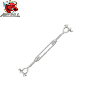 Ambull di alta qualità in acciaio al carbonio zincato forgiato 304 industria pesante noi tipo ganascia e mascella tenditore sartiame con corpo aperto - Product Image 6