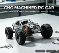 Échantillons de voitures RC usinées avec précision par CNC, pièces usinées sur mesure, service de fabrication de prototypes OEM