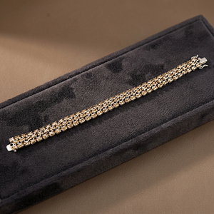 Art Palace Sensational Pitch Zirconia Gemstone Silver <b>Bracelet</b> - Product Image 1