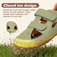Nouveaux styles unisexe été plat Sport sandales en plein air chaussures minimalistes enfants chaussures pieds nus à bout fermé