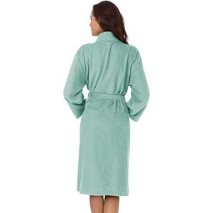 SIORO Women Terry Cloth Bath Robe Long Sleeve Soft Cotton Plush Kimono <b>Wrap</b> With Pockets Spa Sleepwear - Product Image 5
