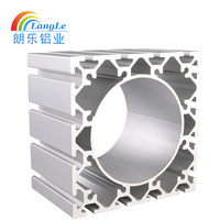 Fabricant de profilés 100200 100100 Profilés en alliage d'aluminium extrudé épais et robustes avec tuyaux de grand diamètre